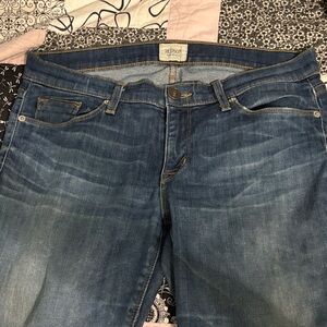 Hudson Jeans Straight Leg Dark Blue Wash Women's Jeans